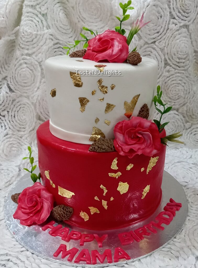 Floral cake (35)