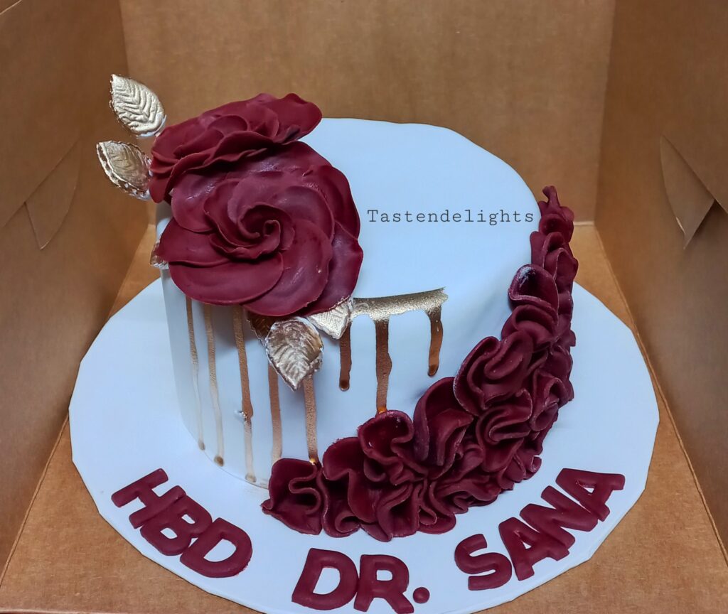 Floral cake (40)