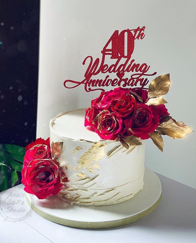 Floral cake (56)