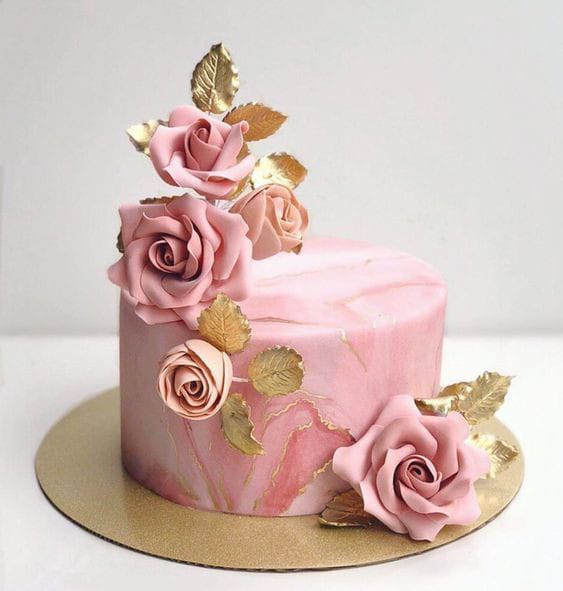 Floral cake (58)