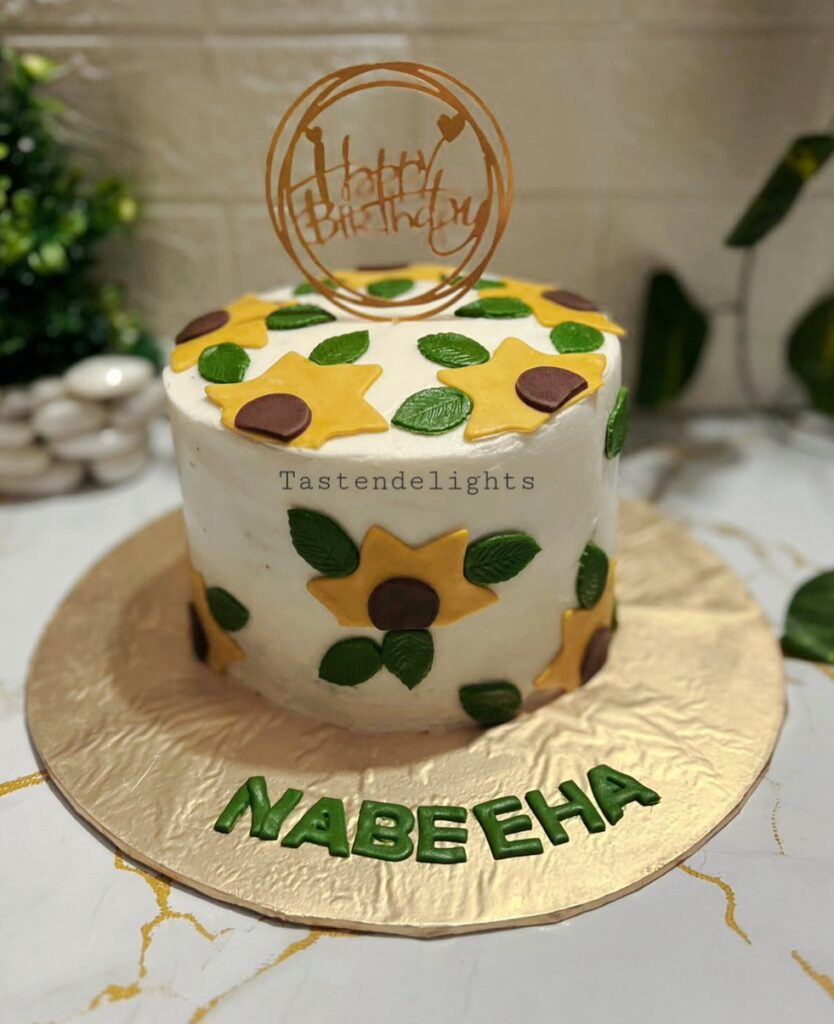 Floral cake (60)