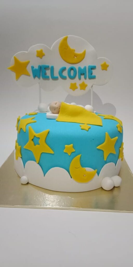 New born baby boys cakes (4)