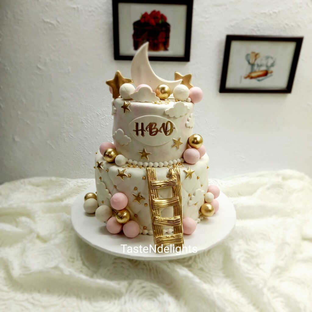New born baby girls cakes (2)