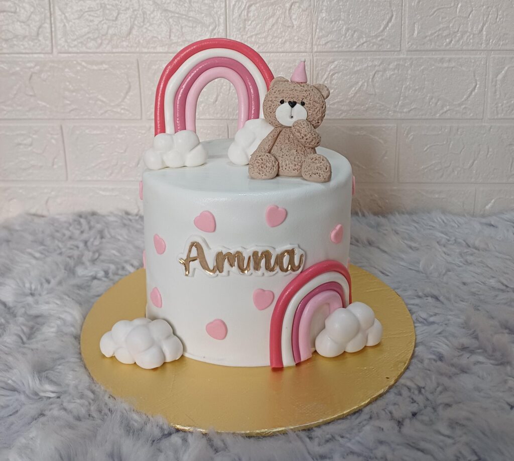 New born baby girls cakes (21)